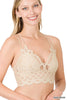 CROCHET LACE BRALETTE WITH BRA PADS | FINAL SALE**