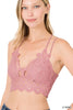 CROCHET LACE BRALETTE WITH BRA PADS | FINAL SALE**