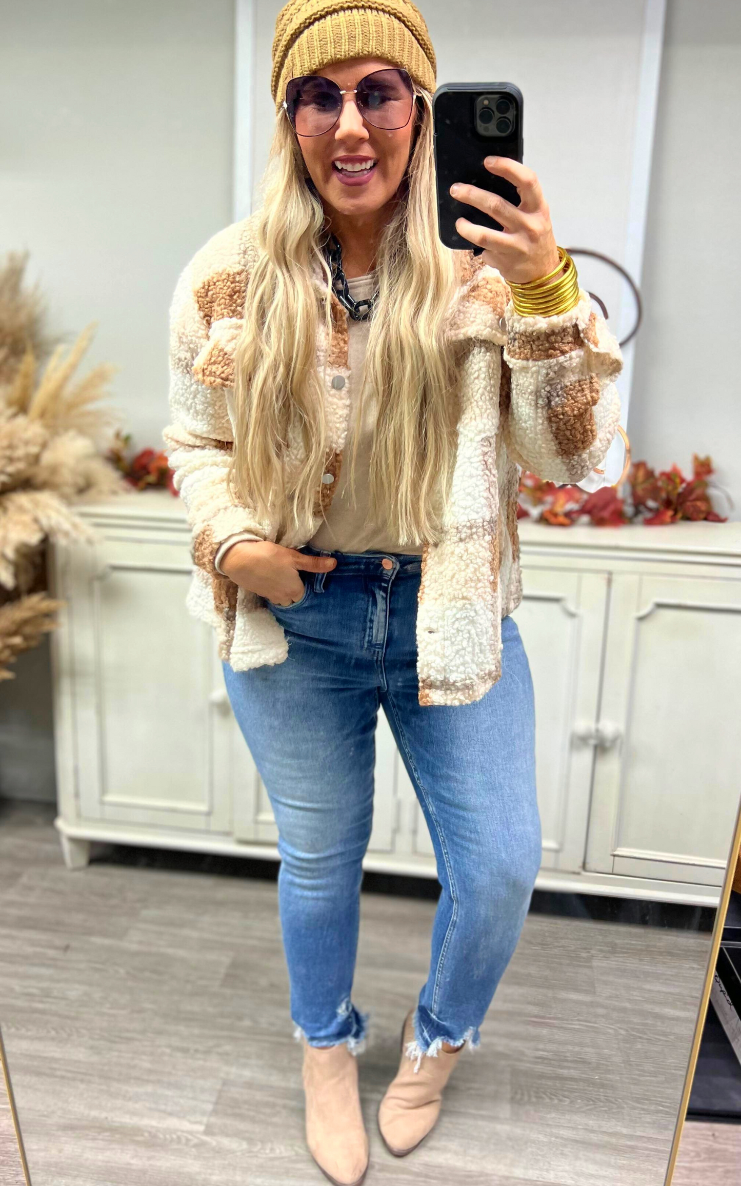 teddy bear sherpa jacket