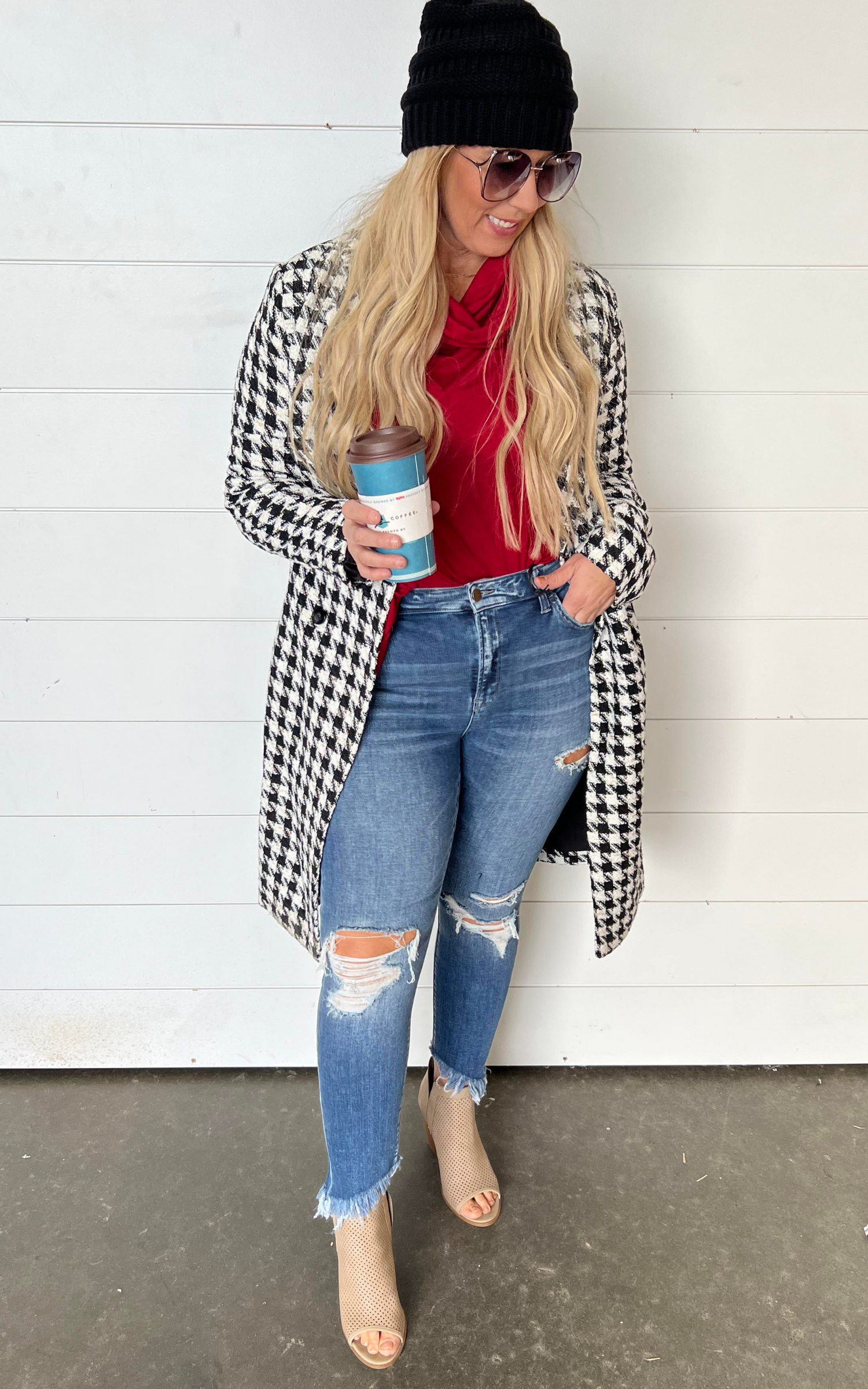 mid rise crop skinny