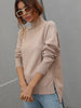 khaki sweater