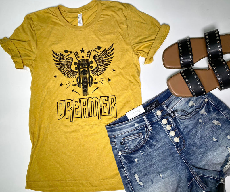 Dreamer Motorcycle T-Shirt** - Final Sale