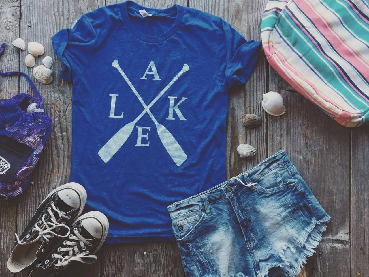 Lake Paddle Unisex T-shirt - BAD HABIT BOUTIQUE