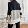 colorblock sweater
