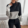 colorblock turtleneck