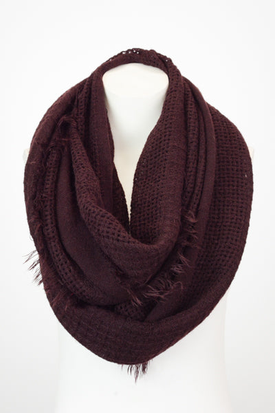 Open Grid Infinity Scarf, CLOTHING, Leto, BAD HABIT BOUTIQUE