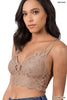 CROCHET LACE BRALETTE WITH BRA PADS | FINAL SALE**