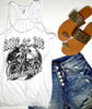 Midnight Rider Racerback Tank Top - Ride or Die FINAL SALE**