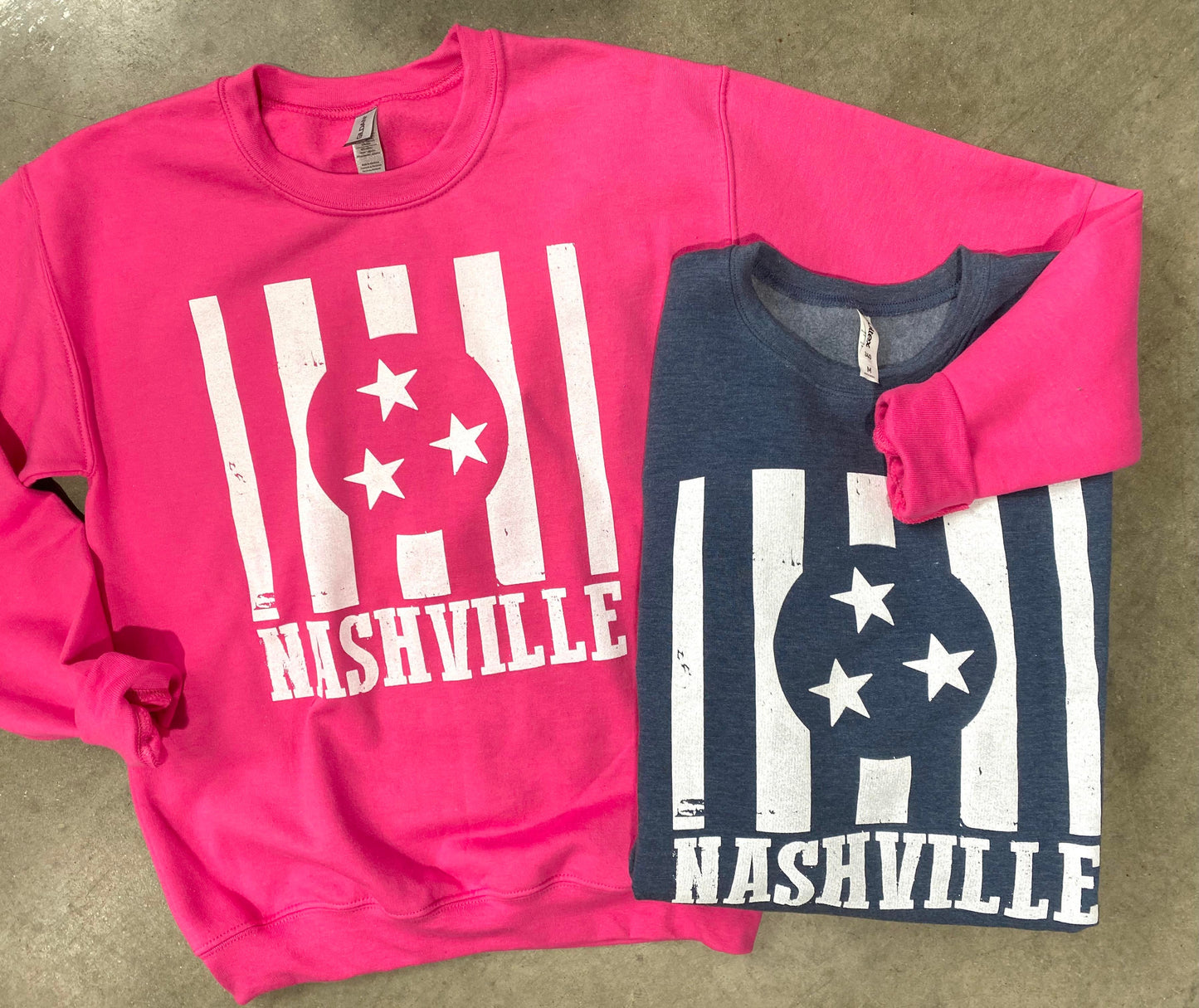 Nashville Flag Sweatshirt - Final Sale