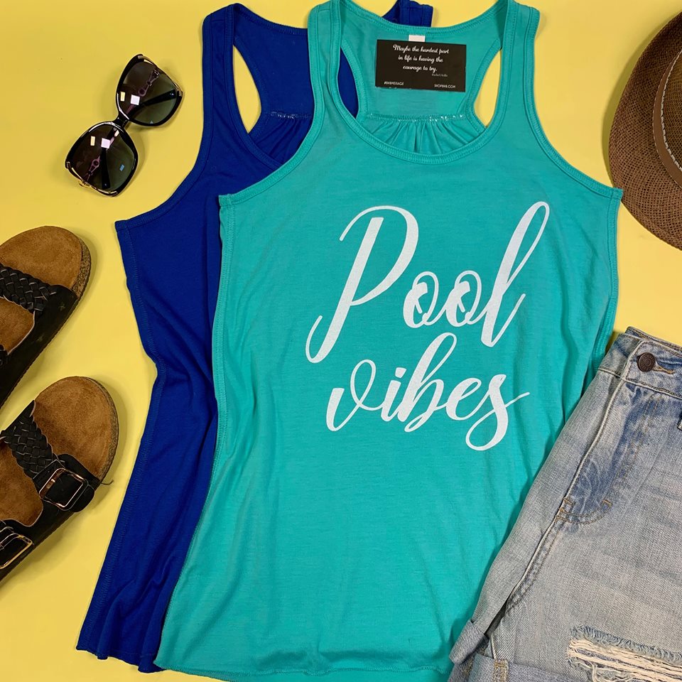 Pool Vibes Tank Top - BAD HABIT BOUTIQUE