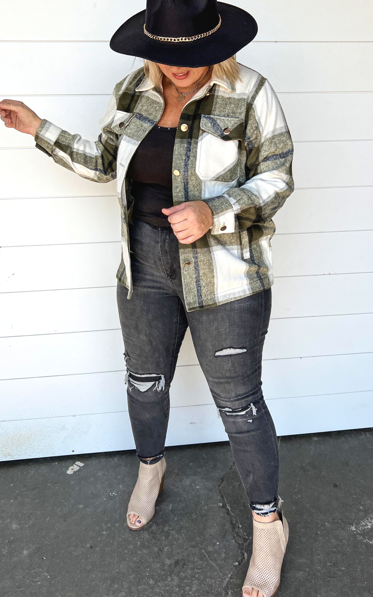 Mica | The Naomi Super High Rise Crop Skinny Denim Jean*** - Final Sale