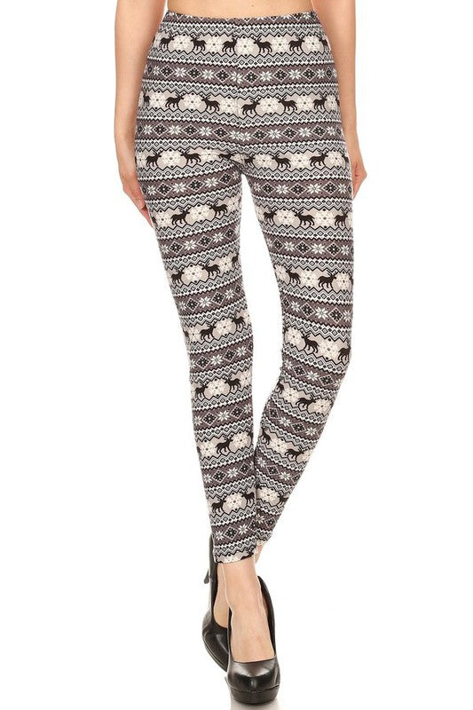 Snuggled in for Winter Leggings - Final Sale