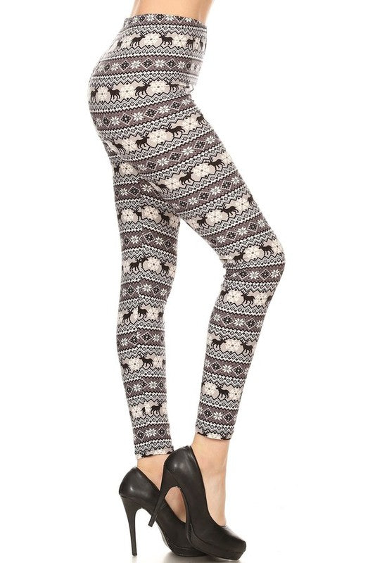 Snuggled in for Winter Leggings - Final Sale