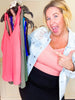 Sara's Steals and Deals Ribbed Cami Tank Top** - Final Sale