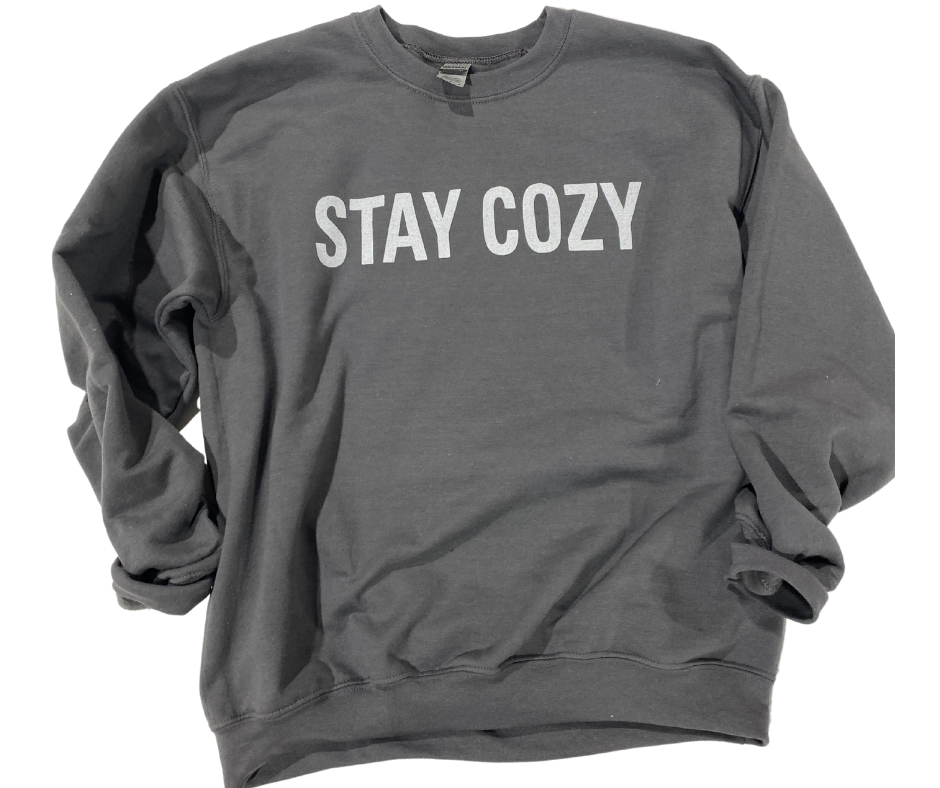 Stay Cozy Crewneck Sweatshirt** - Final Sale
