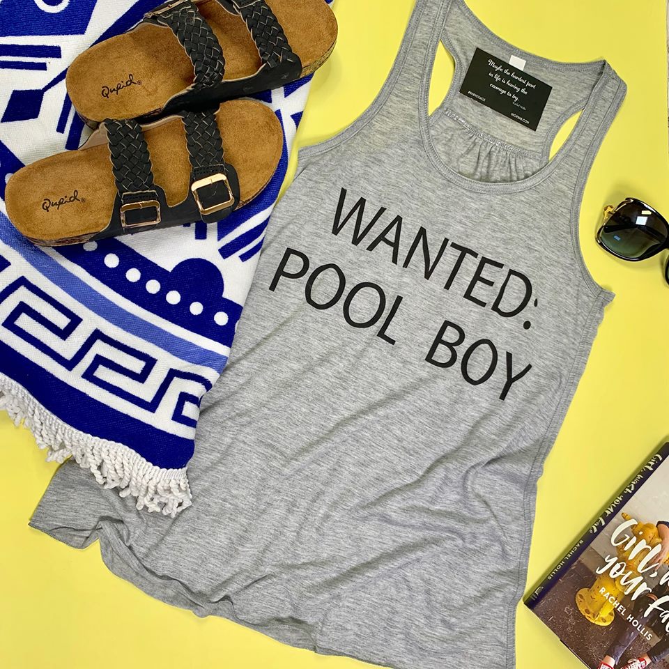 Wanted Pool Boy - BAD HABIT BOUTIQUE