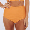 Yellow Floral Reversible Bikini Bottom - BAD HABIT BOUTIQUE