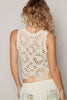 Daisy Crochet Asymmetrical Tank | POL - Final Sale