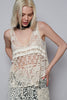Gypsy Fringe Crochet Tank Top | POL - Final Sale