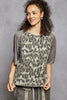 Leopard Colorblock Loose Fit Tee | POL