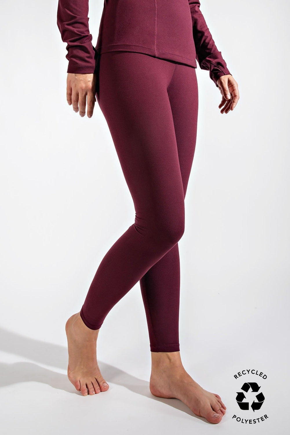 Two Line Yoga Stitch Full Length Leggings (R/C) | RAE MODE (4 COLORS)