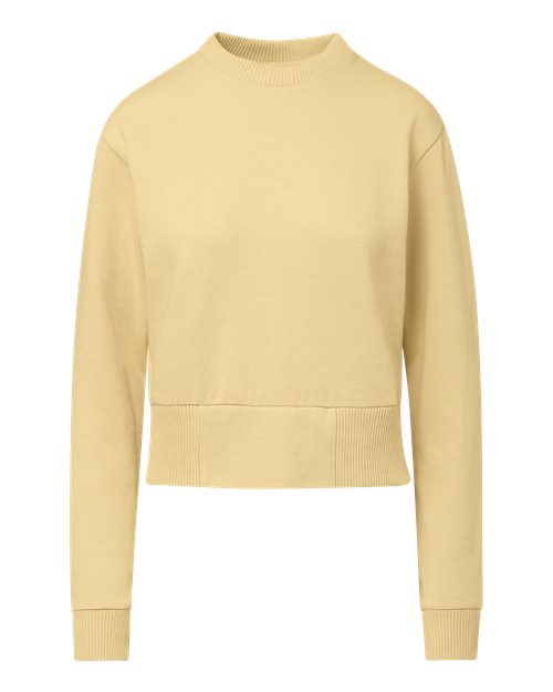Romi Cloud Fleece Crop Crewneck Sweatshirt *PREORDER*