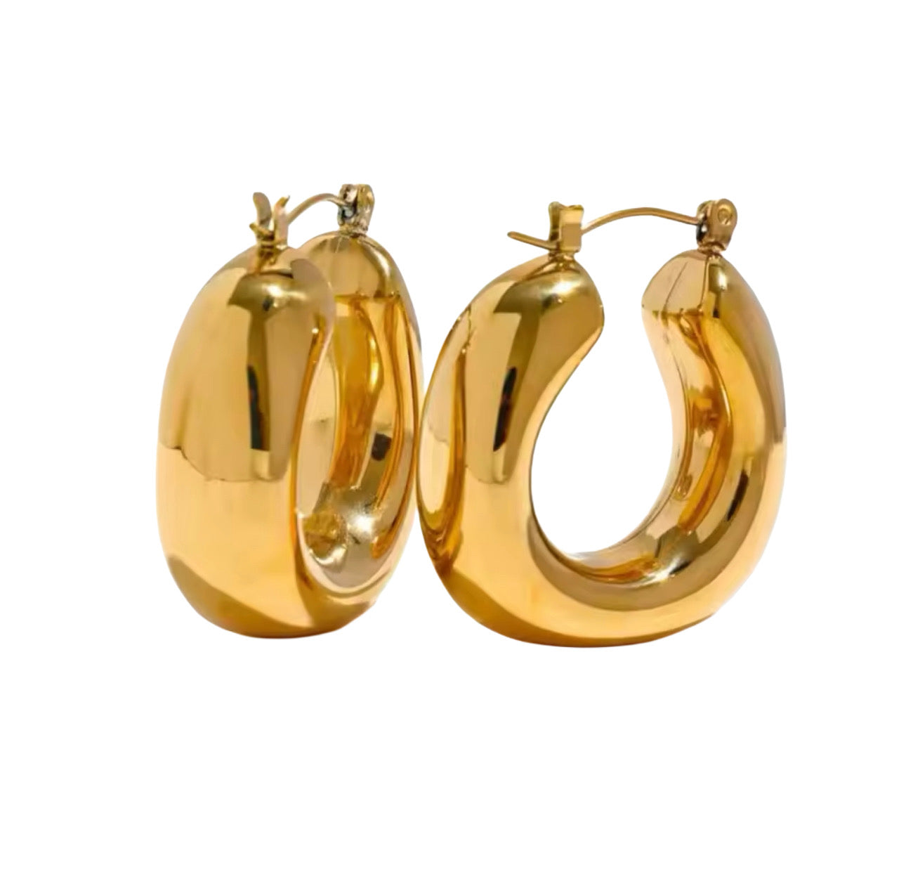 Nicole Gold Hoops *30A OCTOBER LIVE PREORDER