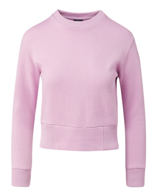 Romi Cloud Fleece Crop Crewneck Sweatshirt *PREORDER*