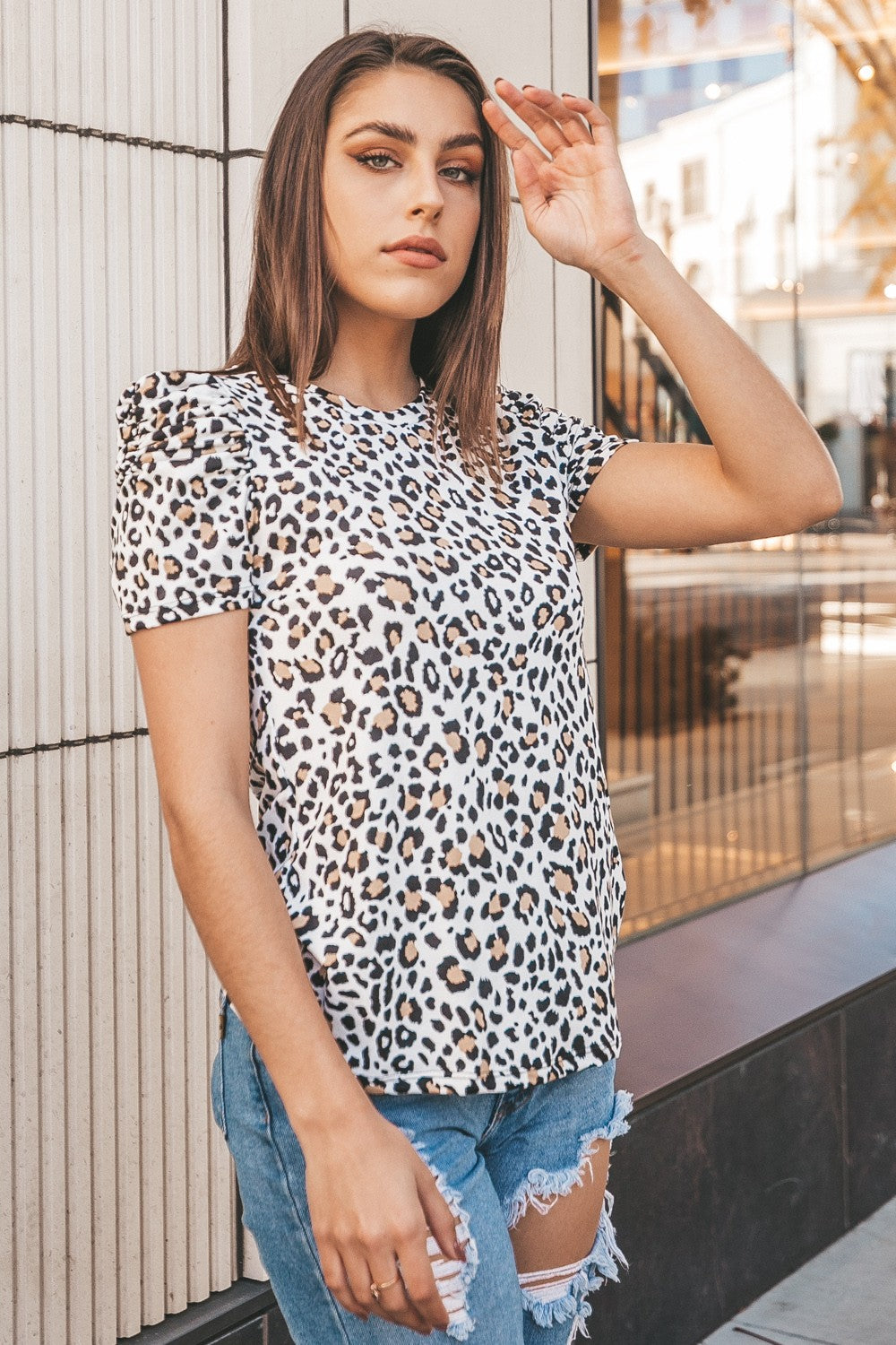 Get Wild Leopard Print Top