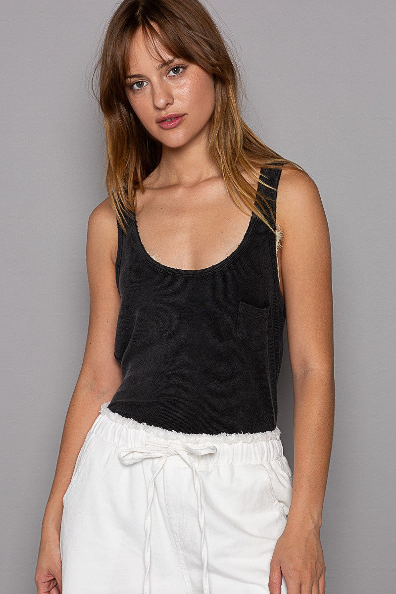 POL - Ribbed Tank Top - Final Sale