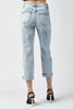 HIGH RISE BOYFRIEND DENIM JEANS | RISEN