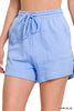 Cotton Drawstring Waist Shorts - Part 2 Final sale