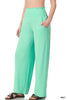 Mint Smocked Wide Leg Pants