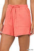 Cotton Drawstring Waist Shorts - Part 3 Final Sale