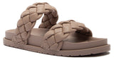 Woven Double Strap Chunky Sandals - Final Sale