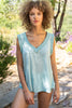 V-neck sleeveless Top - POL - FINAL SALE