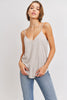 V-Neck Sleeveless Tank Top - Final Sale