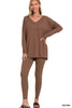 Brushed Dty Microfiber Loungewear Set (8 COLORS) | ZENANA *LA LIVE PREORDER