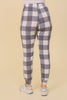 Cozy Plaid Print Jogger Pants* - Final Sale