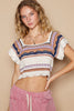 Boho Bliss Crop Sweater | POL *VEGAS PREORDER