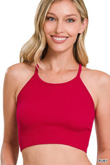 The Brandi Ribbed Seamless Cropped Cami Top Part 2