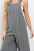 Wendi Wide Leg Backless Jumpsuit - Final Sale