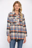 Plaid Babydoll Tunic Top