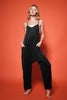 Farmers Market V-Neck Sleeveless Harem Jumpsuit