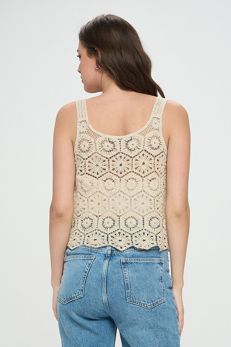 Last Night Crochet Tank