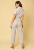 Light Grey Utility Jumpsuit | FINAL SALE