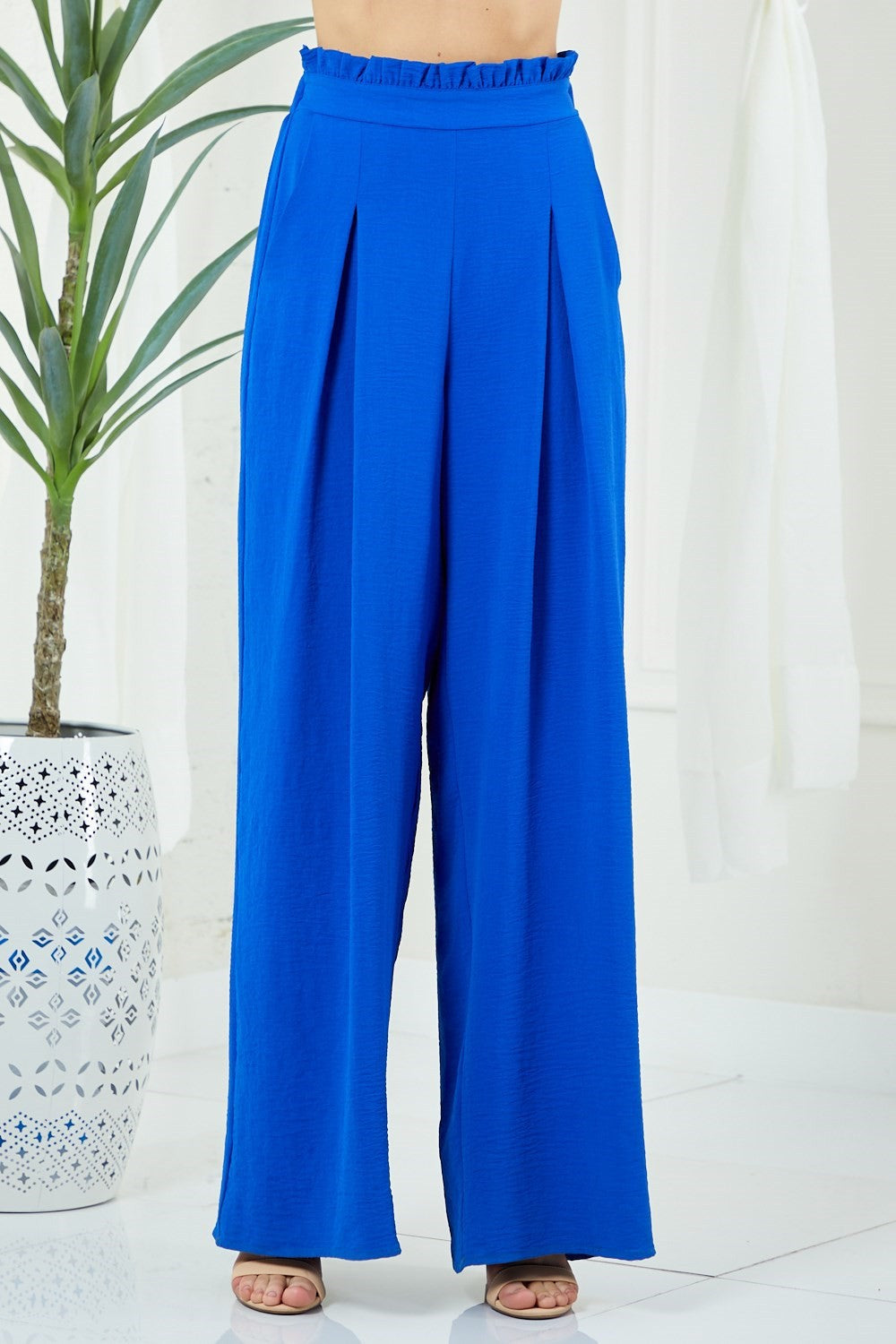 Royal Wide-Leg Pants