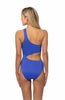 Royal Blue Cutout One Piece Swimsuit - Final Sale