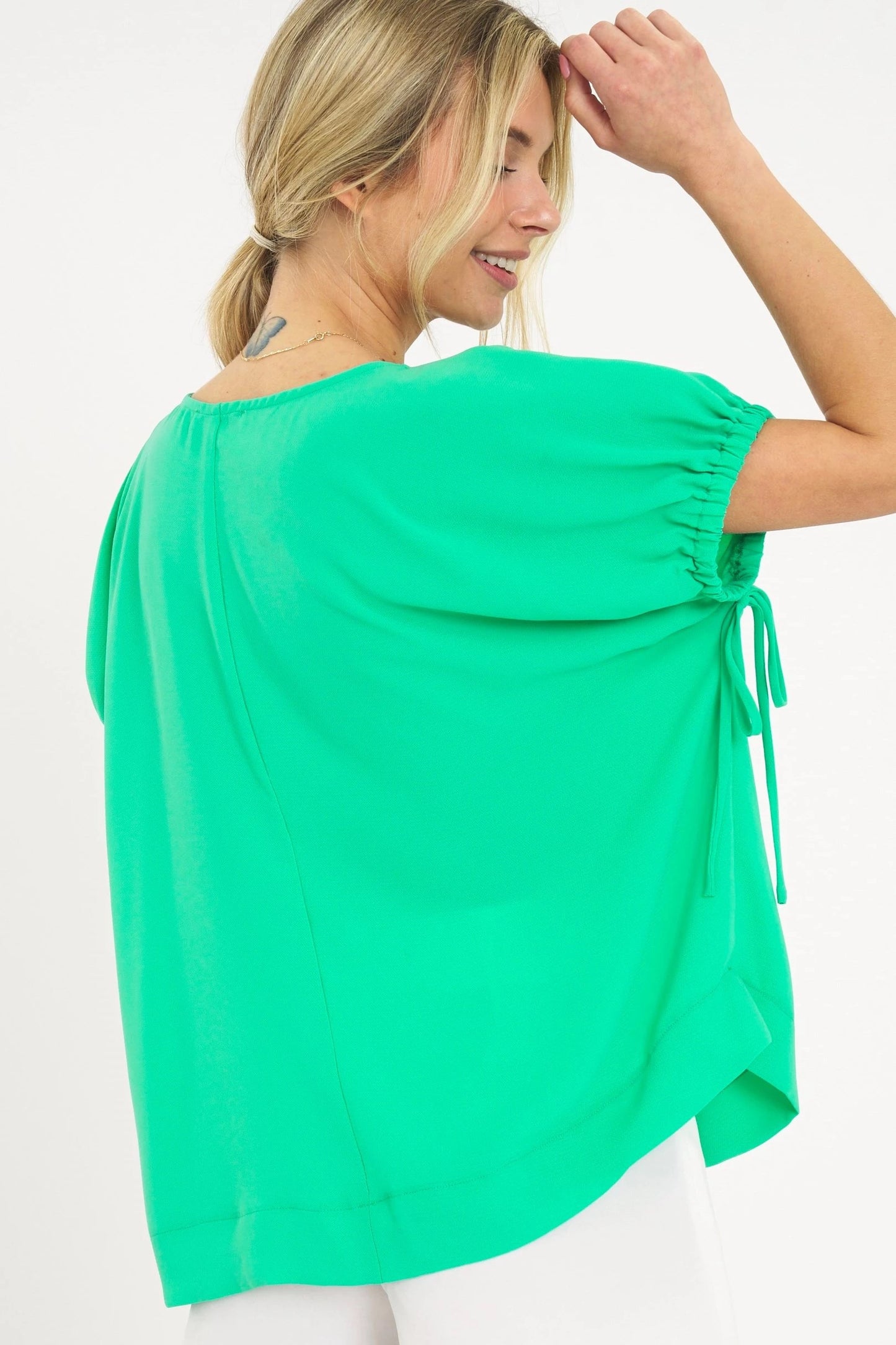 Jade Relaxed Tunic Top