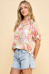Beauty in Bloom Floral Top